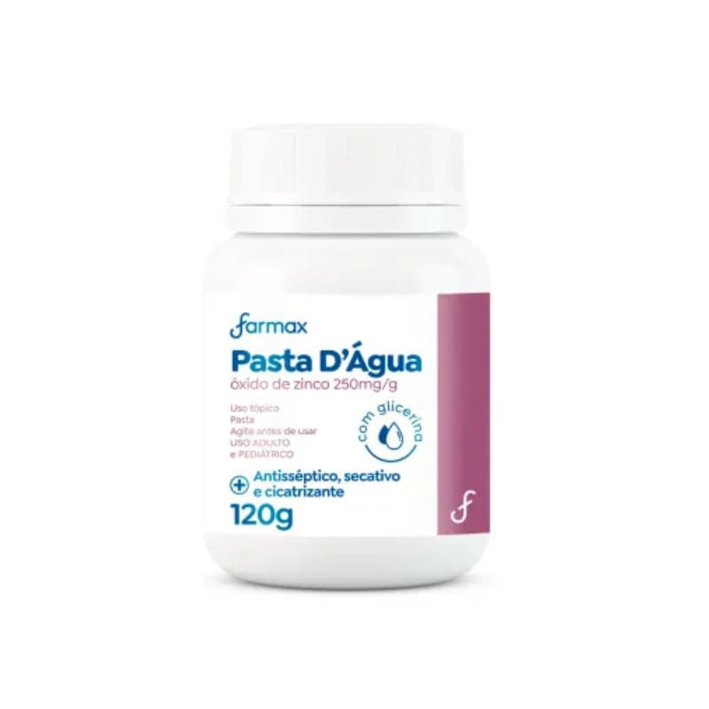 Pasta Dágua 120g Uso Externo Secativo