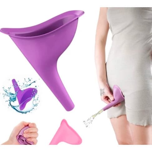 Urinol Feminino Silicone Para Fazer Xixi Urinar Em Pé