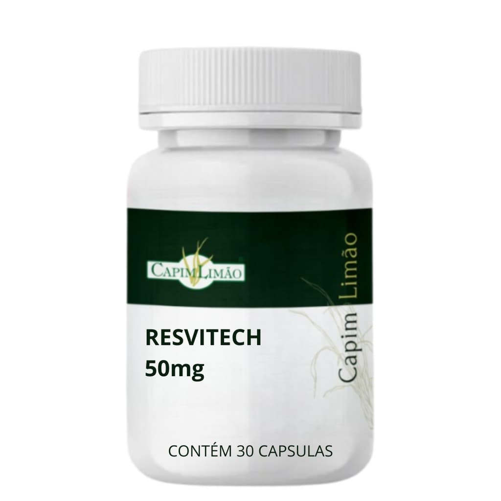 Resvitech 50mg 30 caps autêntico Fagron