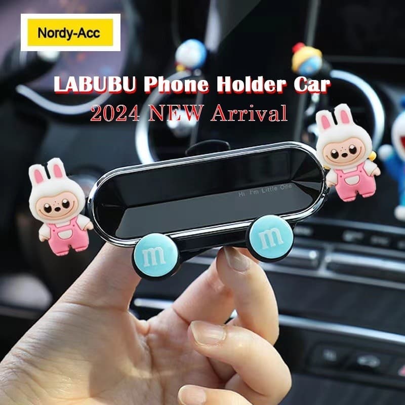 Novo Suporte Telefônico ! Porta Telefone Para Carro De Desenho Animado Bonito ,-Respiro De Ar Tapetes De Bolhas , Acessórios Decoração De Carros