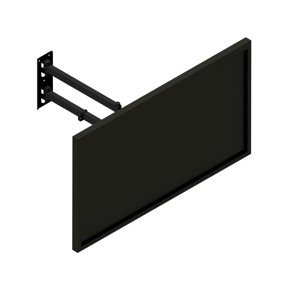 SUPORTE ARTICULADO TV FIXADO NA PARA TV DE 10″ A 55″  TRIARTICULADO COM INCLINAÇÃO – LONGO