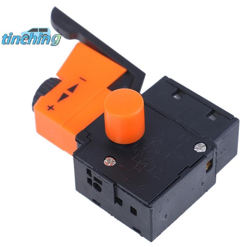 [Tinchigh] FA2/61BEK Bloqueio De Energia Elétrica Furadeira Manual Gatilho De Controle De Velocidade 220v6a Novo