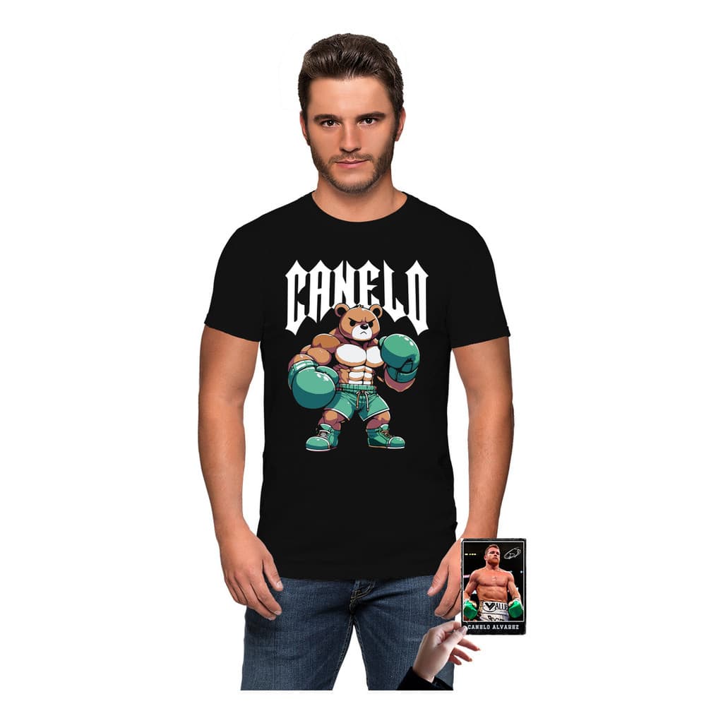 Canelo Álvarez Box Camiseta Urso Empoderado