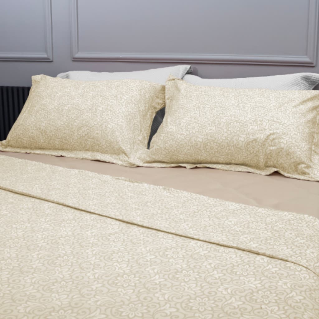 Jogo de Cama Casal 4 pçs 2,25mx2,50m Charme - Qualidade - Conforto - Bom ajuste para o Colchão