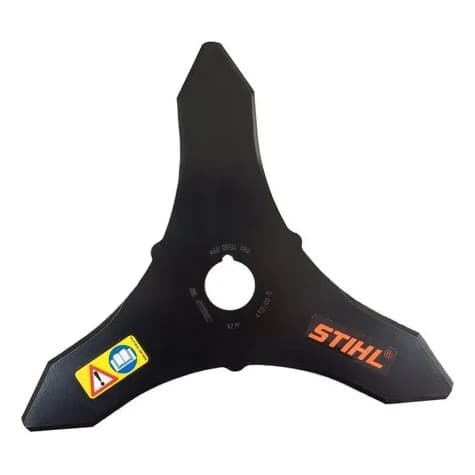 Lamina Para Roçadeira 3 Pontas 250mm Furo 25,4mm Stihl Fs120