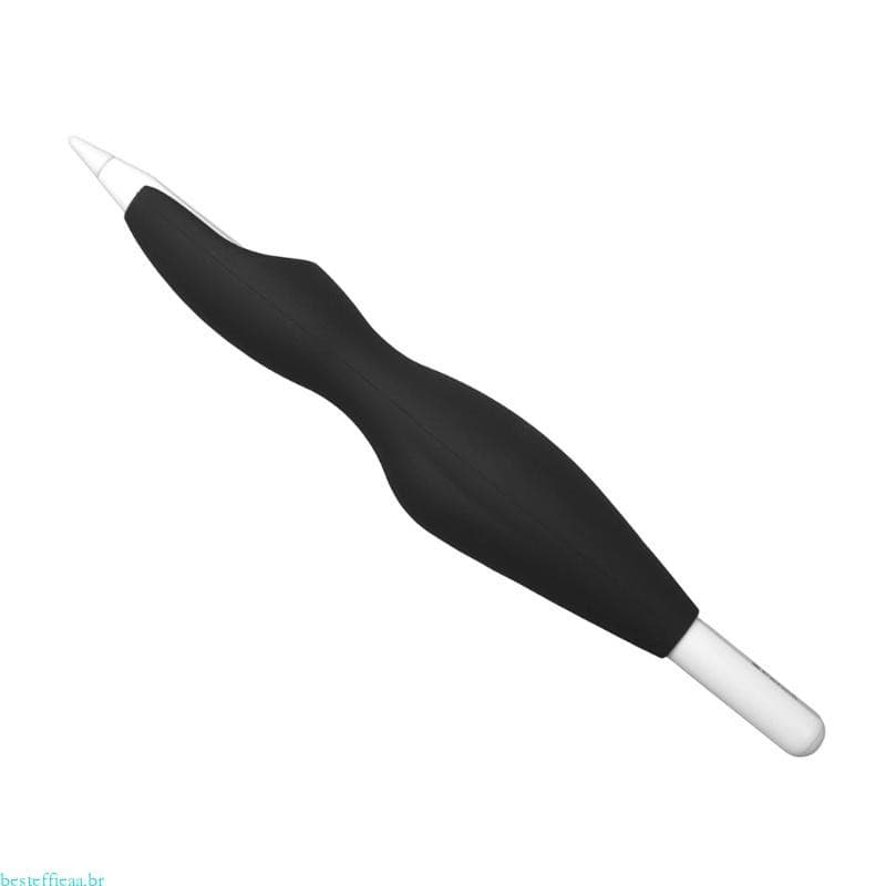 besteffie Silicone Grip Enhancer Suporte Caneta Ergonômico Escrita Fadiga Mão Reduzida Para Notável
