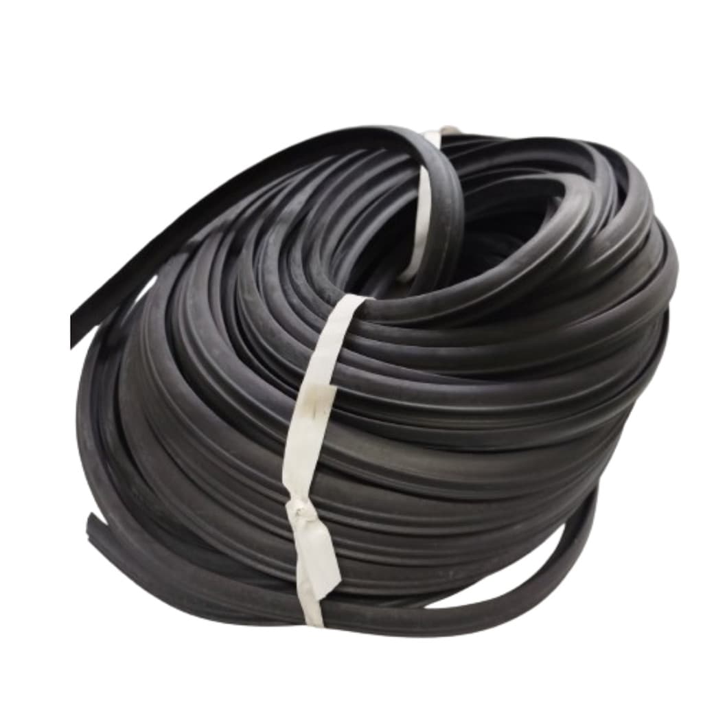 Borracha Cunha Super Grossa Sd813 Epdm Veda Esquadrias 10m