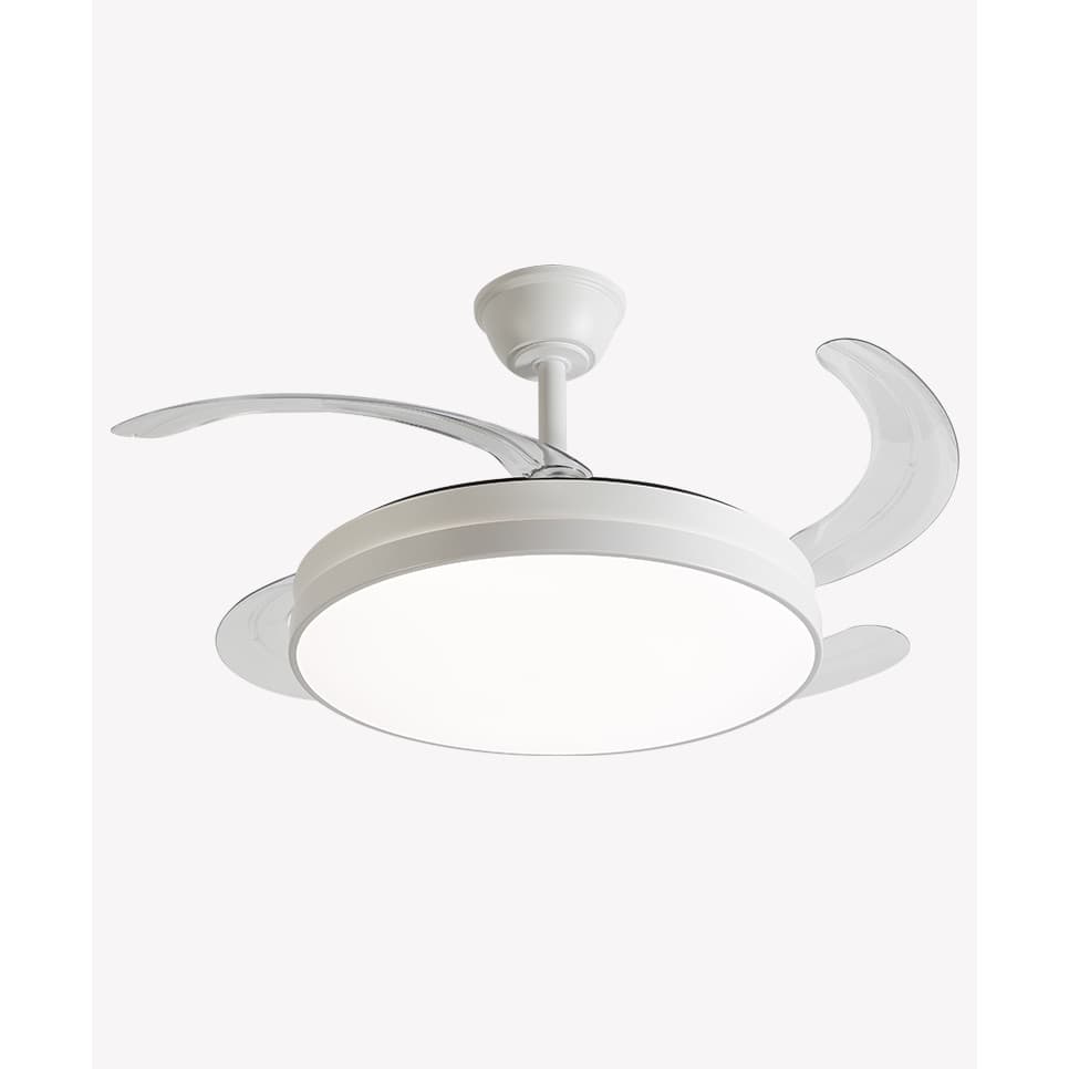 Ventilador De Teto Air Lite Multicor Dim Branco Bivolt Opus