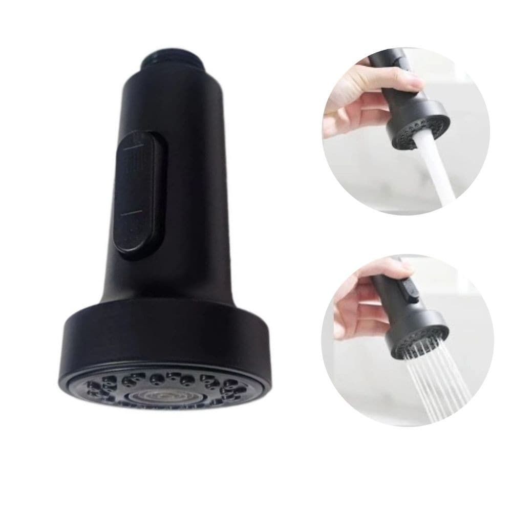 Arejador Bico Chuverinho Preto Torneira Gourmet Monocomando