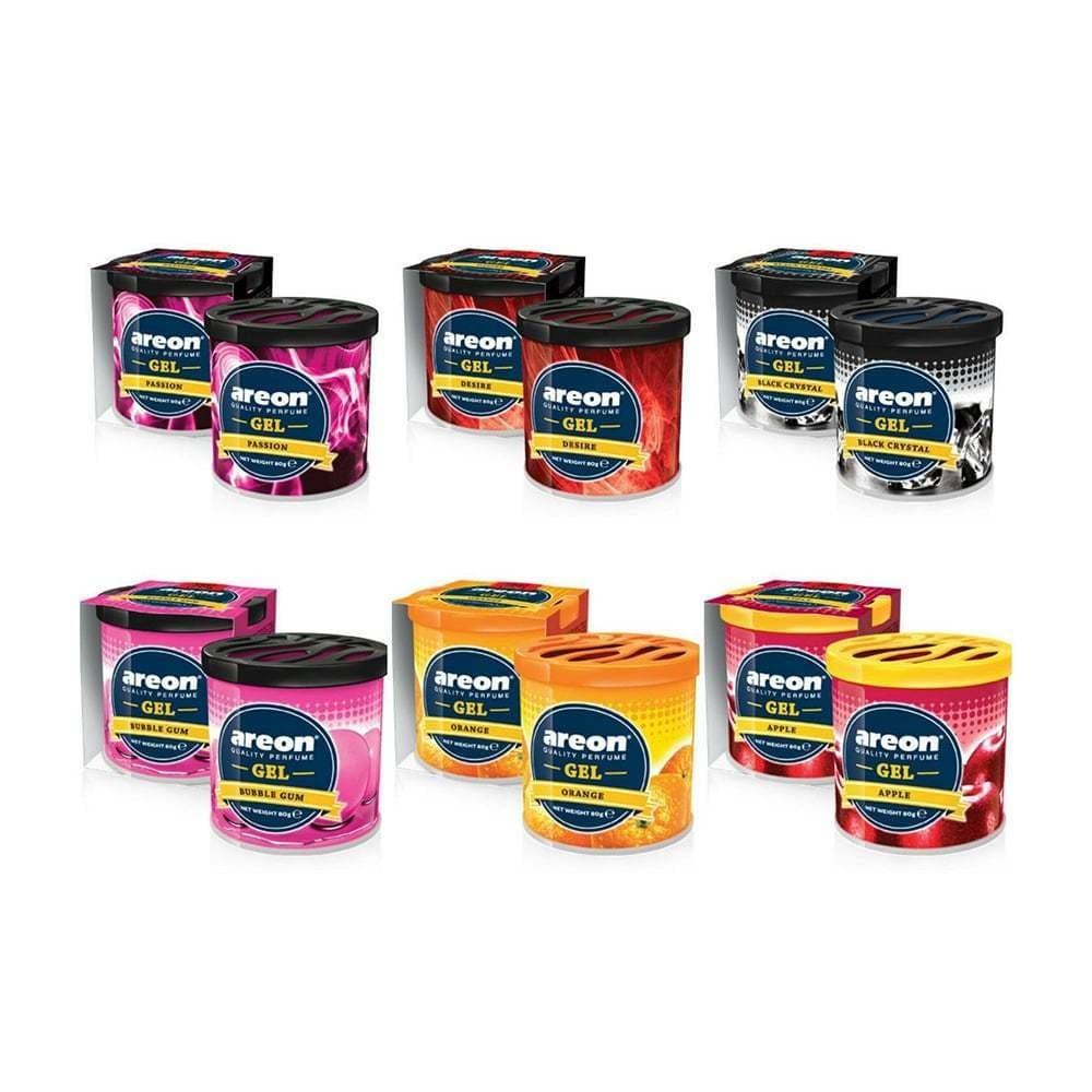 Aromatizante Importado Areon Gel 80 gramas para veículos e ambientes