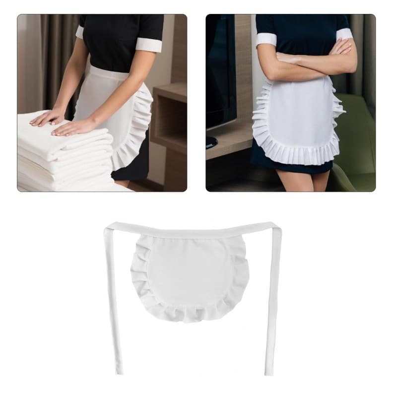 RUNNY Cintura Avental Cosplay Meio Para Cozinha Restaurante