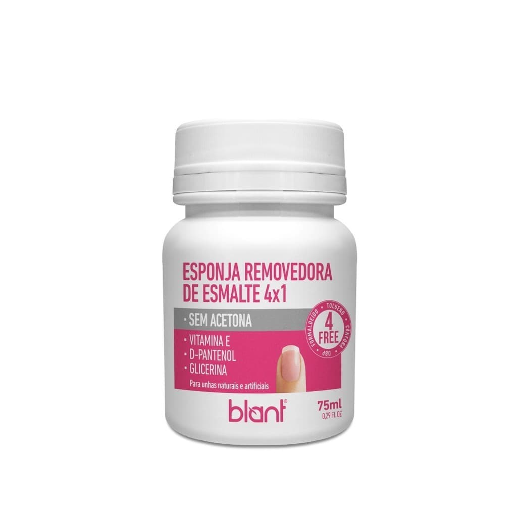 Esponja Removedora de Esmaltes 4x1 Blant