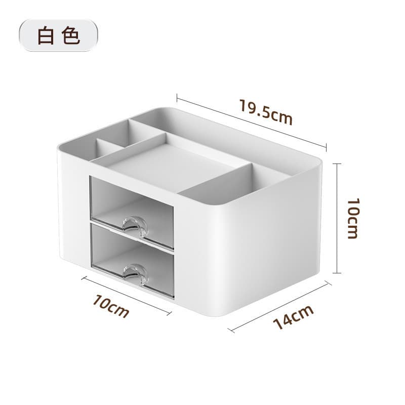 Organizador Mesa Coelho Porta Treco Caneta Gaveta/Maquiagem Escritório Multiuso