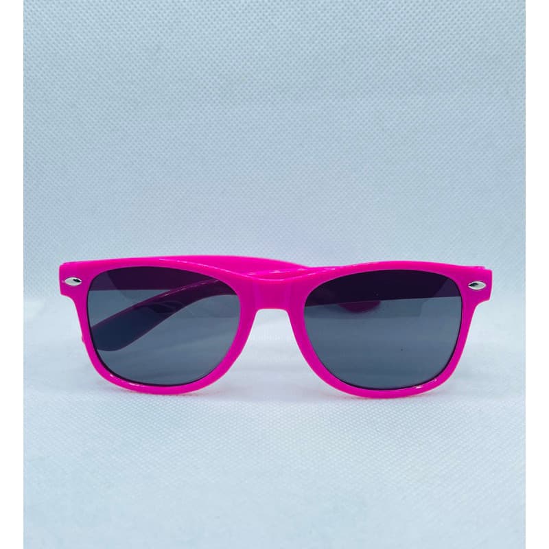 2 óculos de sol infantil colorido clássico modelo warfer na moda promoção