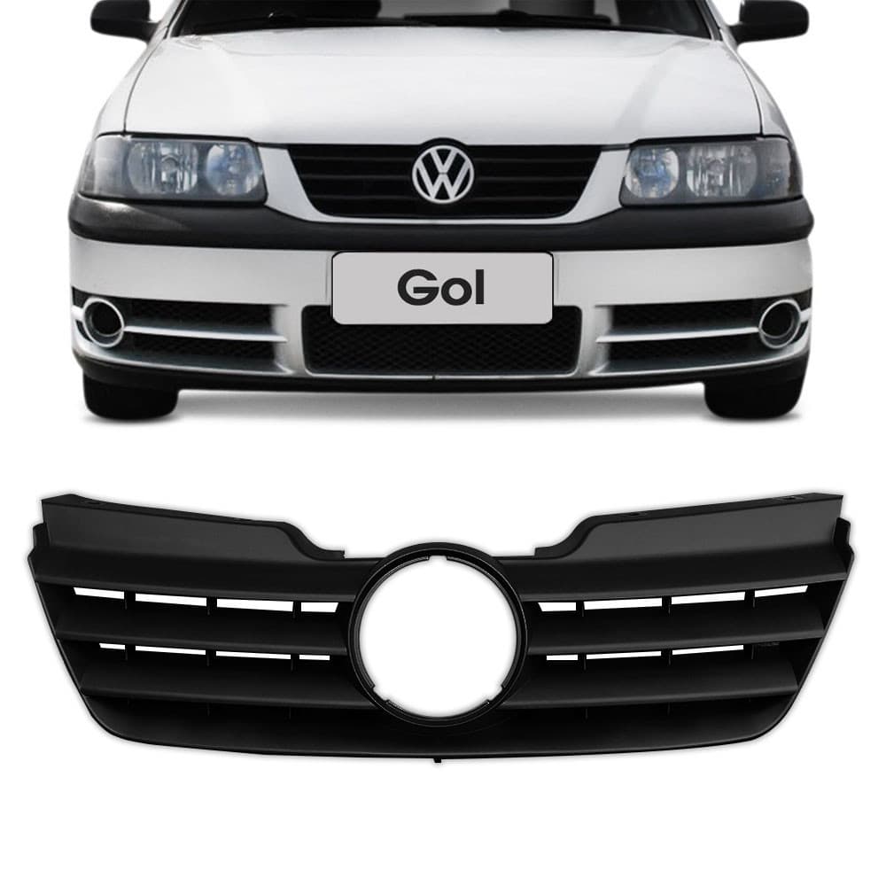 Grade Dianteira Vw Gol G3 2002 Até 2005 Fase 2 Sem Emblema