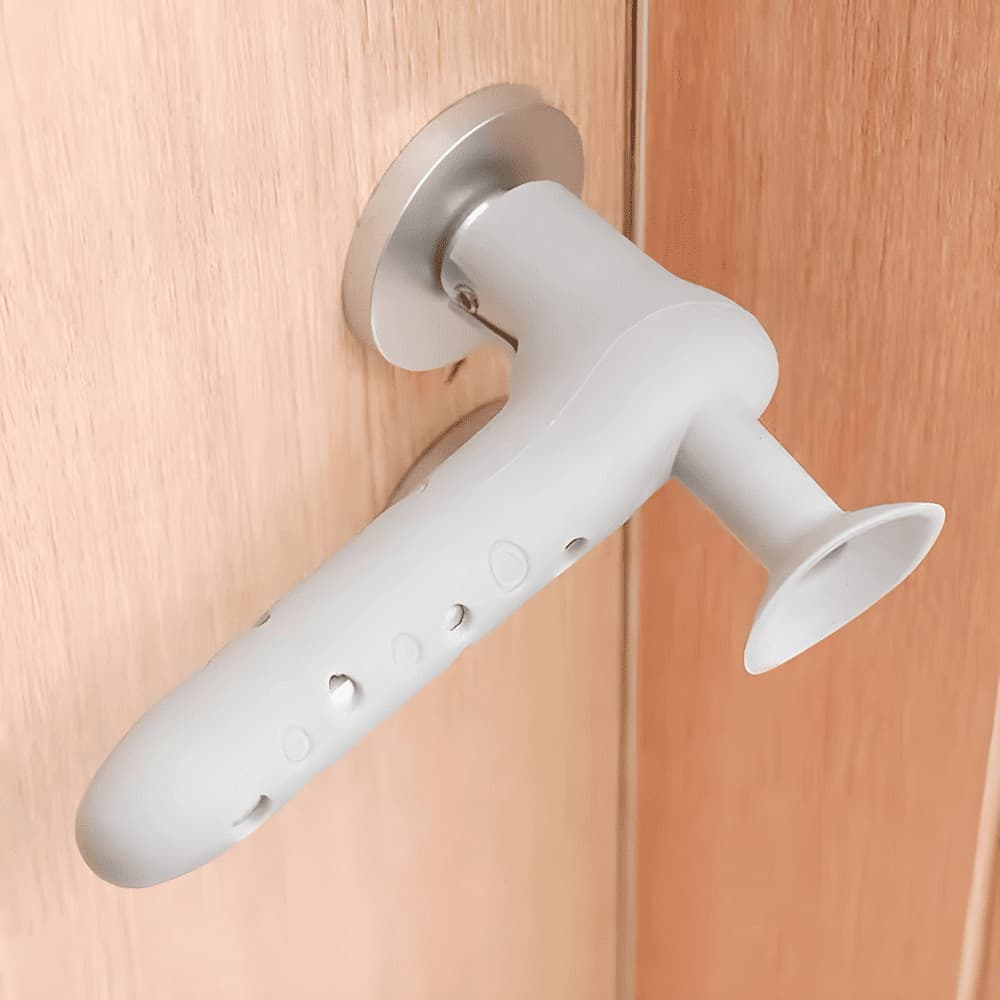 Protetor Maçaneta Silicone Anti Impacto Porta Parede Não Faz Barulho Fácil Instalar