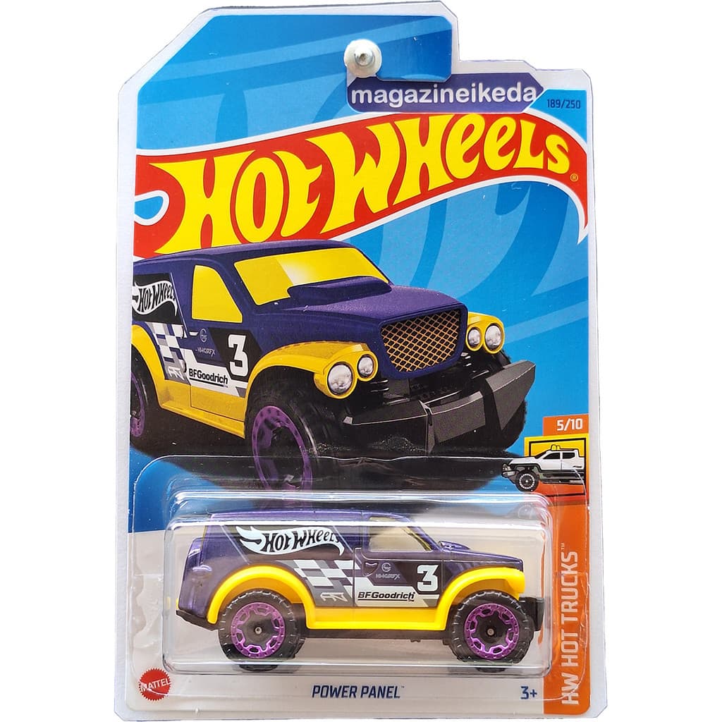 Carro Hot Wheels POWER PANEL HKK59 Roxo HW HOT TRUCKS