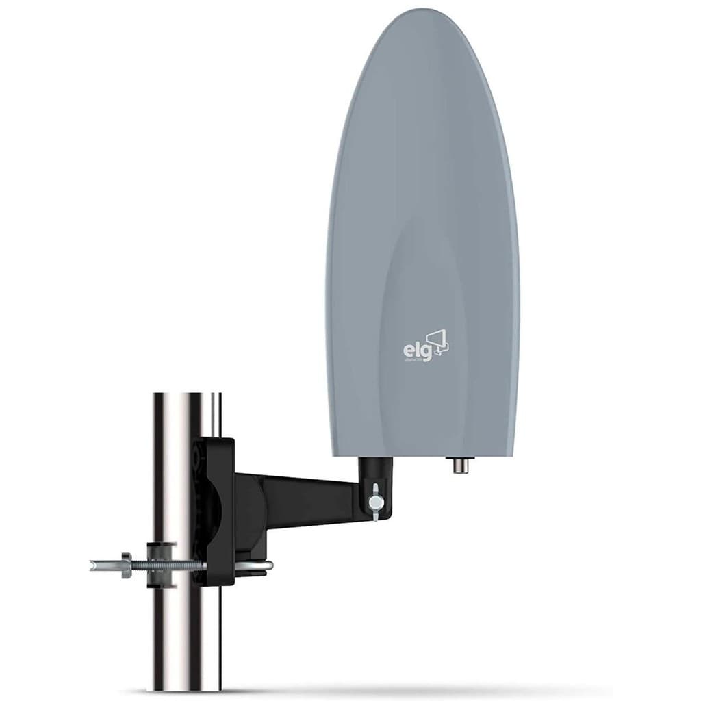 Antena Digital Externa Falcon - Alcance 60km - Cabo de 10 metros - ELG HDTVEX500PLUS