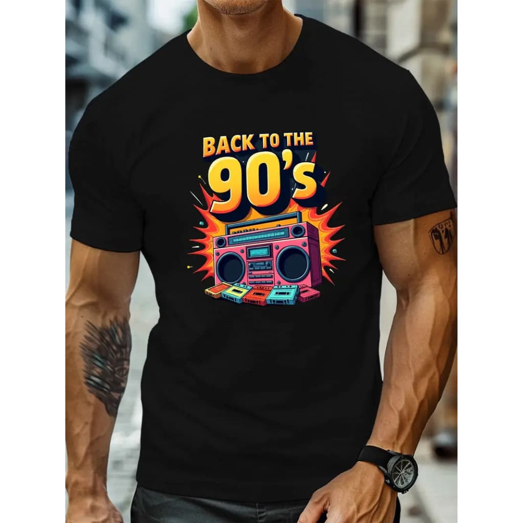 Linda Camiseta Algodão Unissex Festa Temática  Retrô Anos 90 Premium Envio Imediato