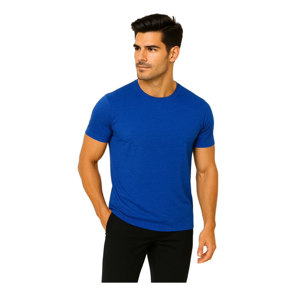 Camisa Dry Fit Manga Curta Básica Proteção Uv Lisa Unissex