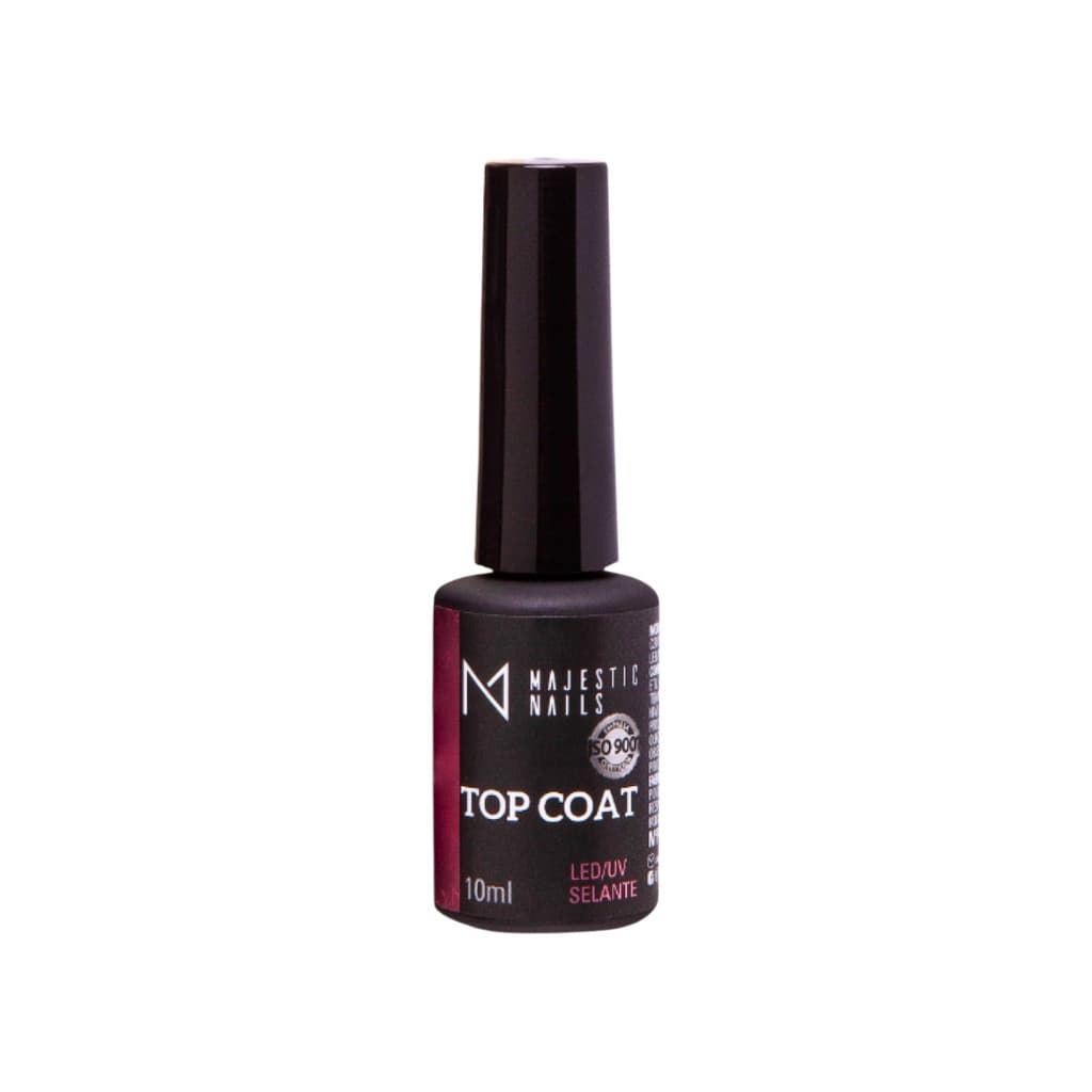 Top Coat Majestic Nails 10ml Brilho Intenso UV/LED