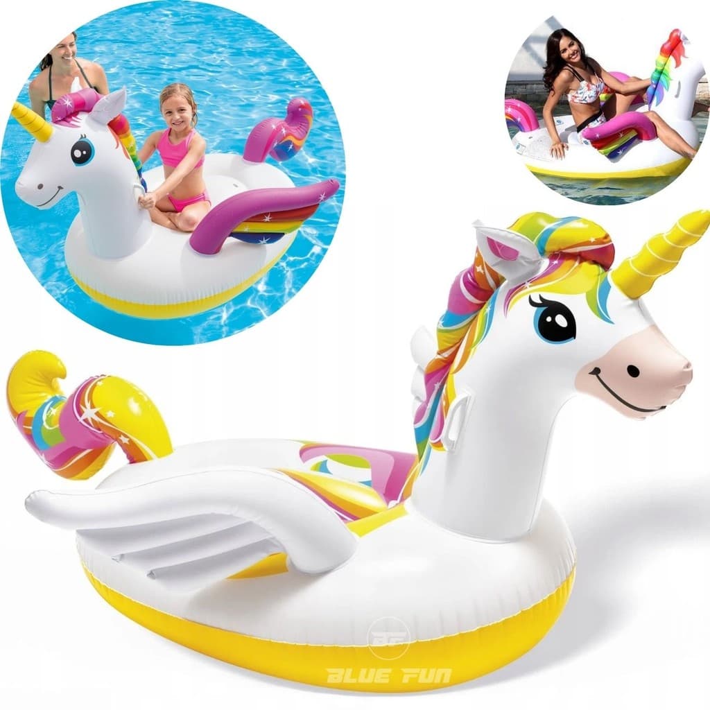 Boia Inflável Unicórnio Grande 2.26m x 1.73m – Intex 57561NP