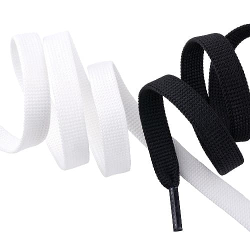 1 Par Cadarço 2,20 Cm Tradicional Poliéster Original De Alta Qualidade Cano Alto Bota Extra gGrande