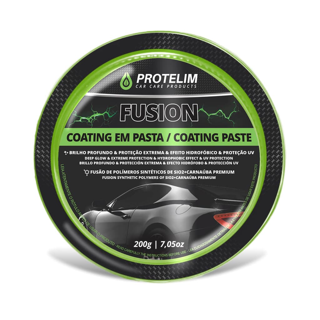 Coating em Pasta Fusion Coat Sio2 + Carnaúba 200G Protelim