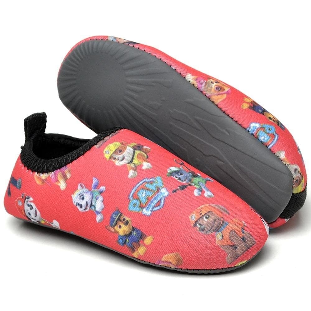 Sapatilha Acqua Infantil Menino Menina Estampa Patrulha Canina Confortável