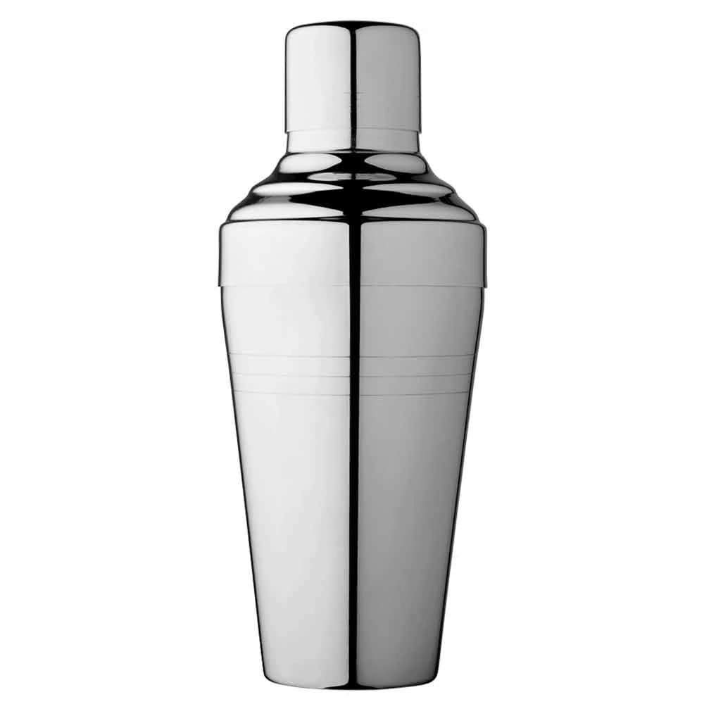 Coqueteleira Cobbler Clássica Japanese Luxury em Inox Polido de 500 ml