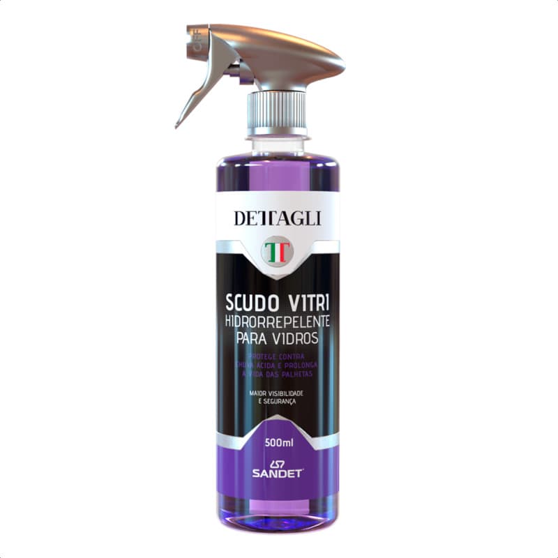 SCUDO VITRI HIDRORREPELENTE PARA VIDROS 500ML DETTAGLI