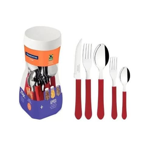 Conjunto Talheres Inox 20pçs Leme Tramontina