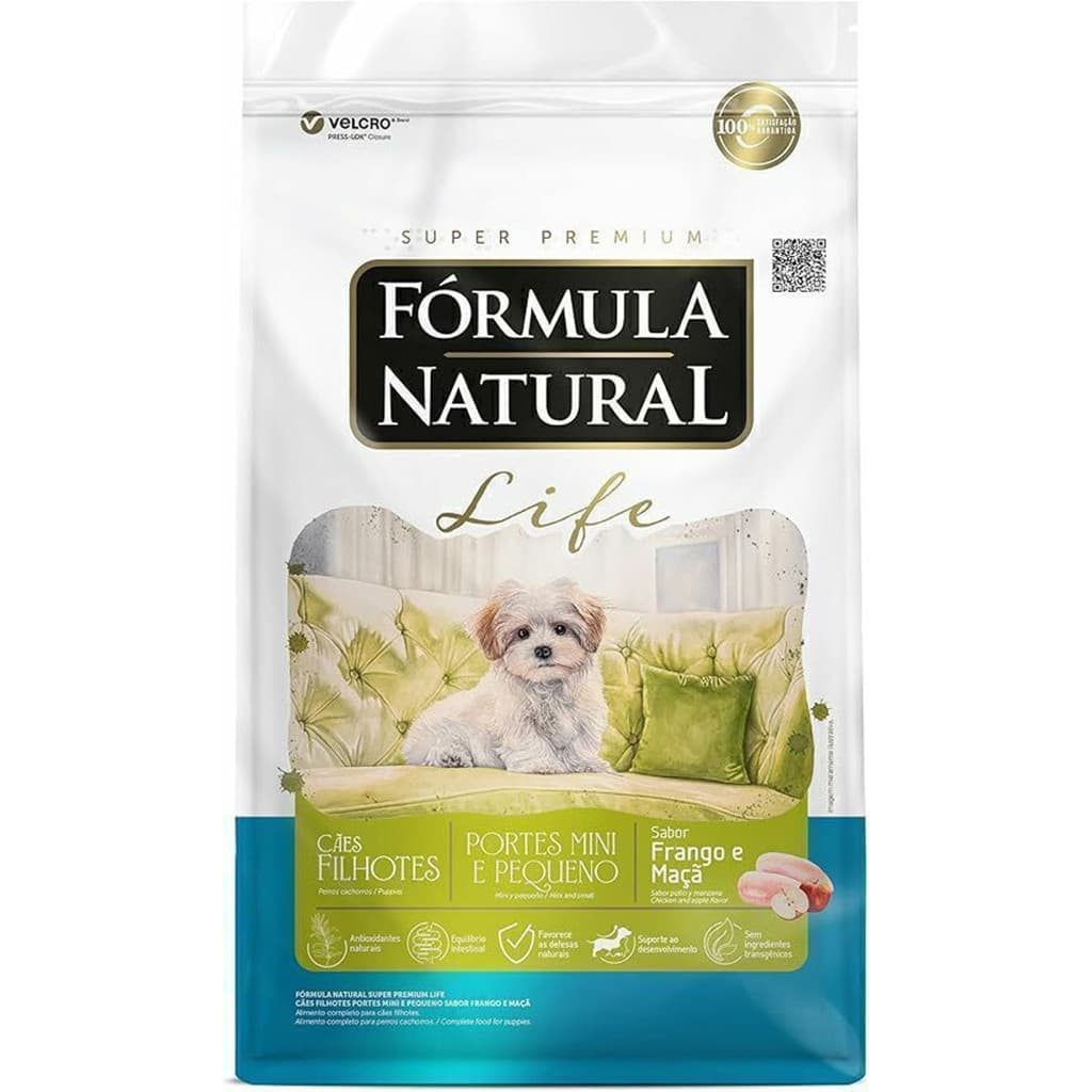 FORMULA NATURAL LIFE FILHOTE PORT MINI E PEQUENO 1KG