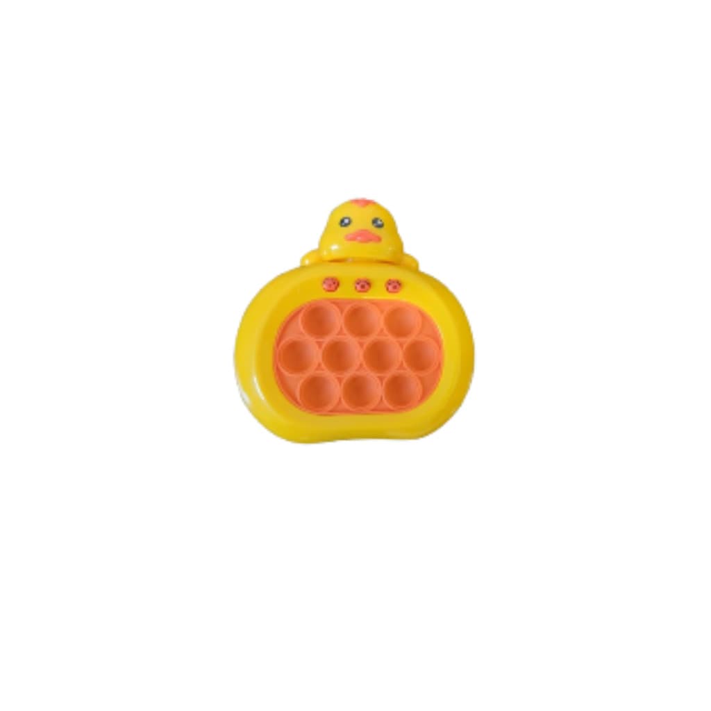 BRINQUEDO SENSORIAL PUSH TOY DUCK AMARELO