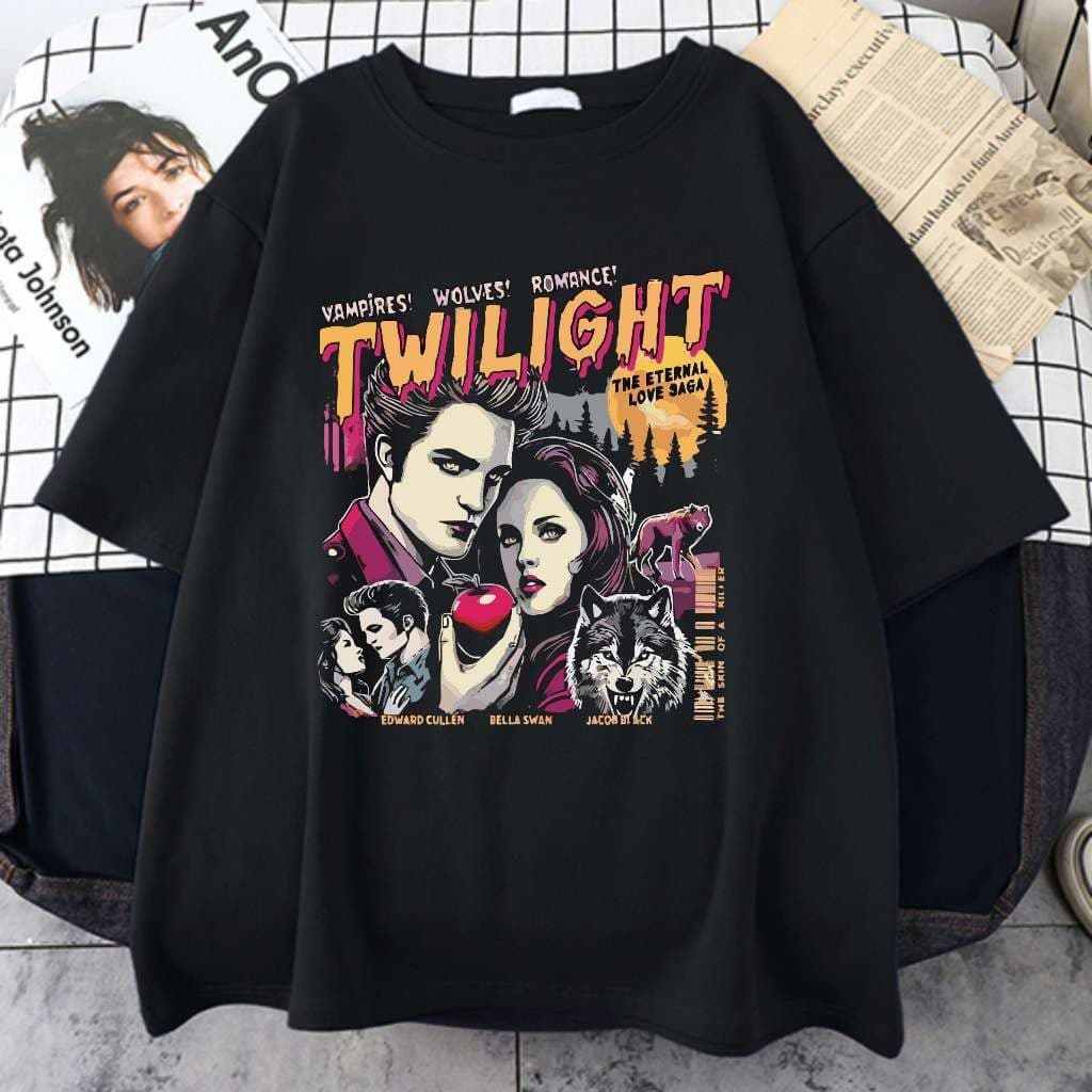 Camiseta Estampada Cullen Swan Crepusculo, Confortável - Envio Imediato