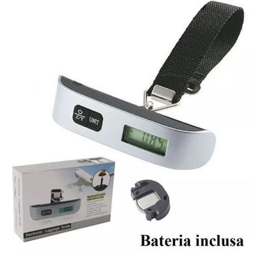 Balança de Bagagem Mala para Viagem Digital 50kg Alça Nylon MS