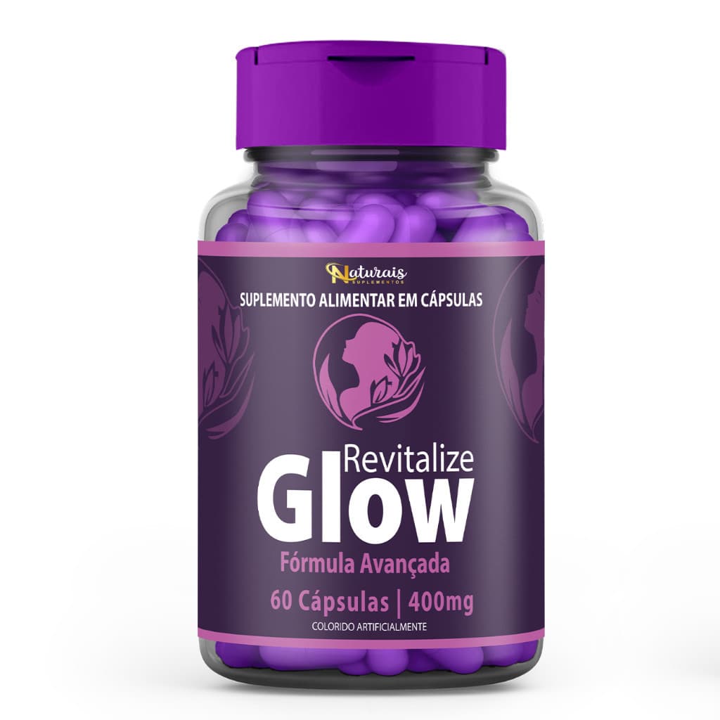 Revitalize Glow Original 60 Capsulas - Envio Imediato - Loja Oficial