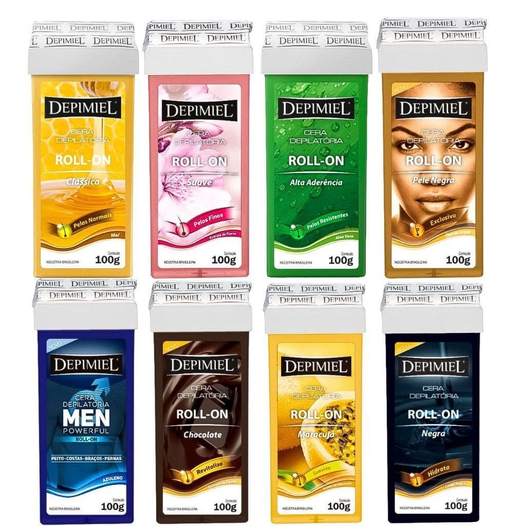 Cera Depilatória Roll-On 100g - Depimiel