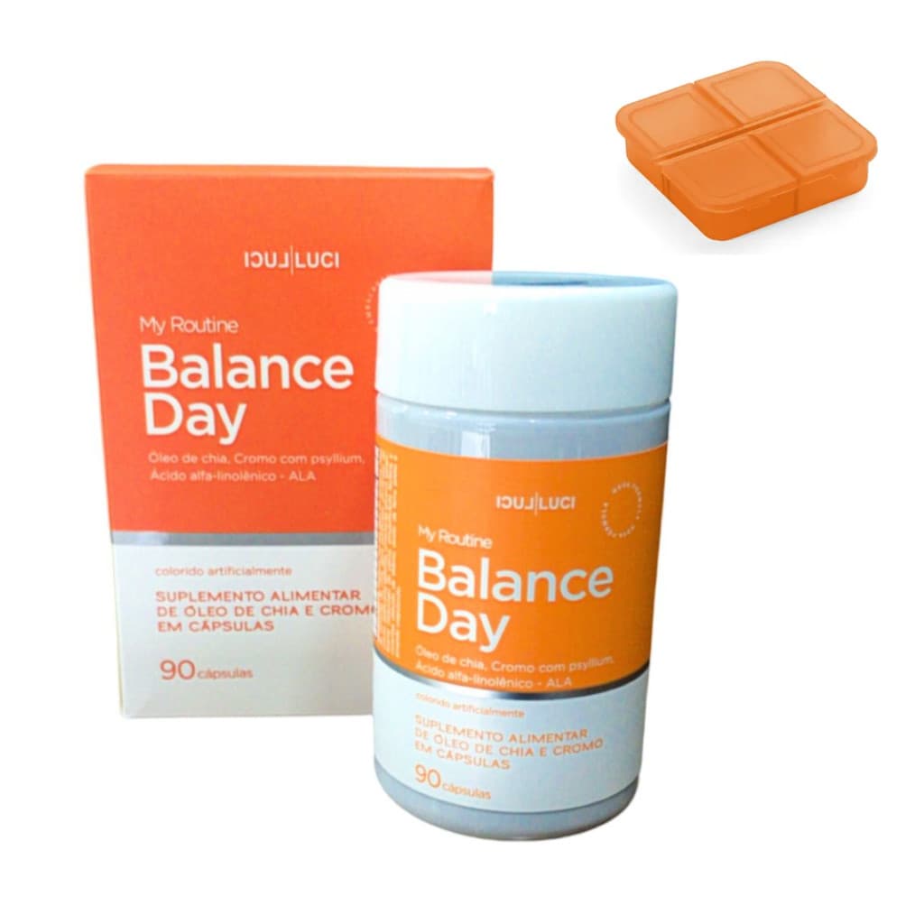 Suplemento Balance Day Luci Luci Fibras Naturais C/ Psyllium