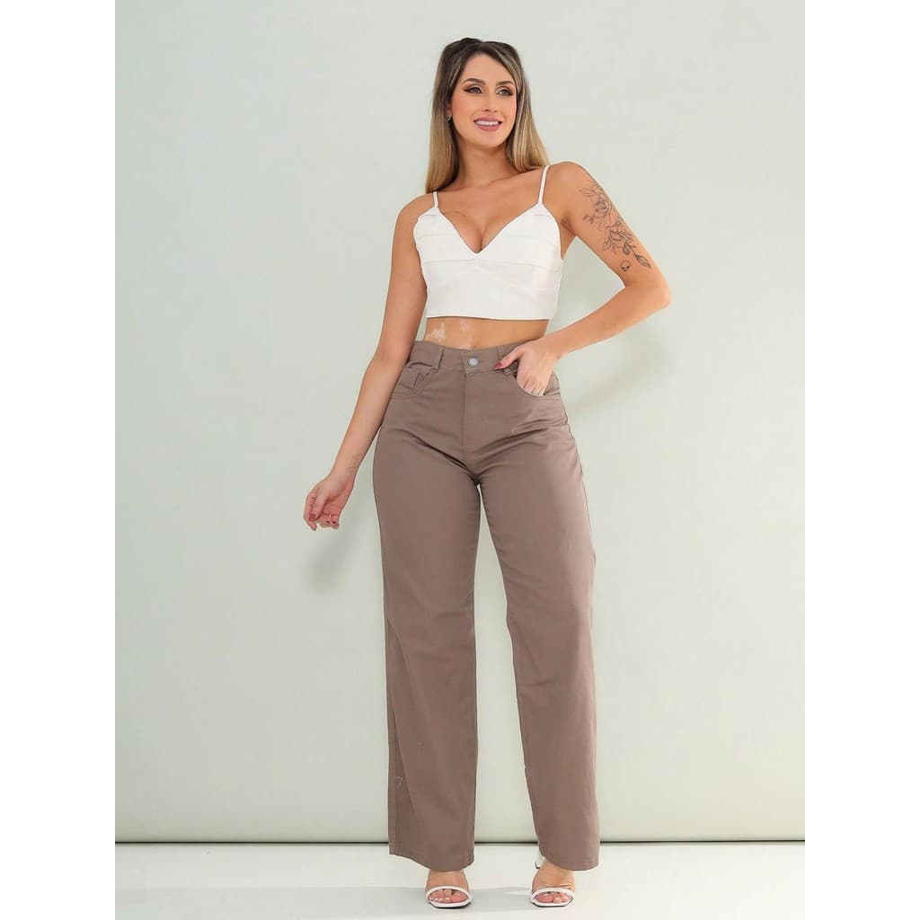 Calça Wide Leg Lisa