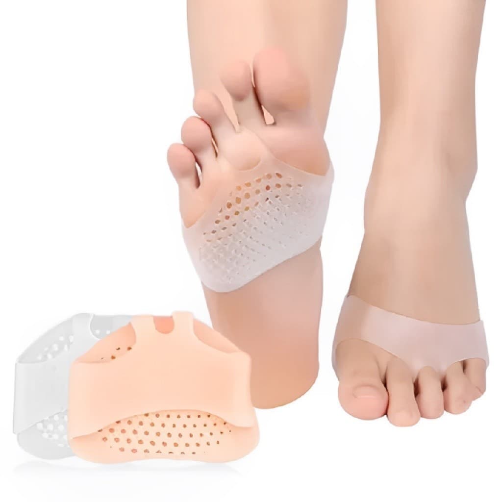 3 Pares de Palmilha Silicone Apoio Planta Pe e Protetor Calos Conforto para os Pes