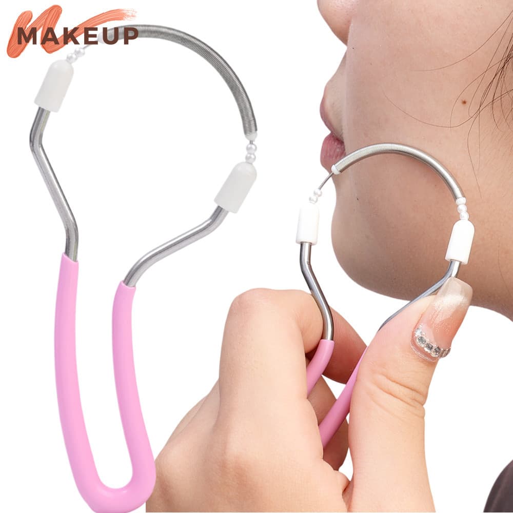 Indolor , Portátil-Dispositivo De Barbear Facial Ferramentas De Limpeza De Beleza Doméstica-Para Lábio Superior , Queixo , Pescoço-Removedor De Pêlos Da Mola Feminina
