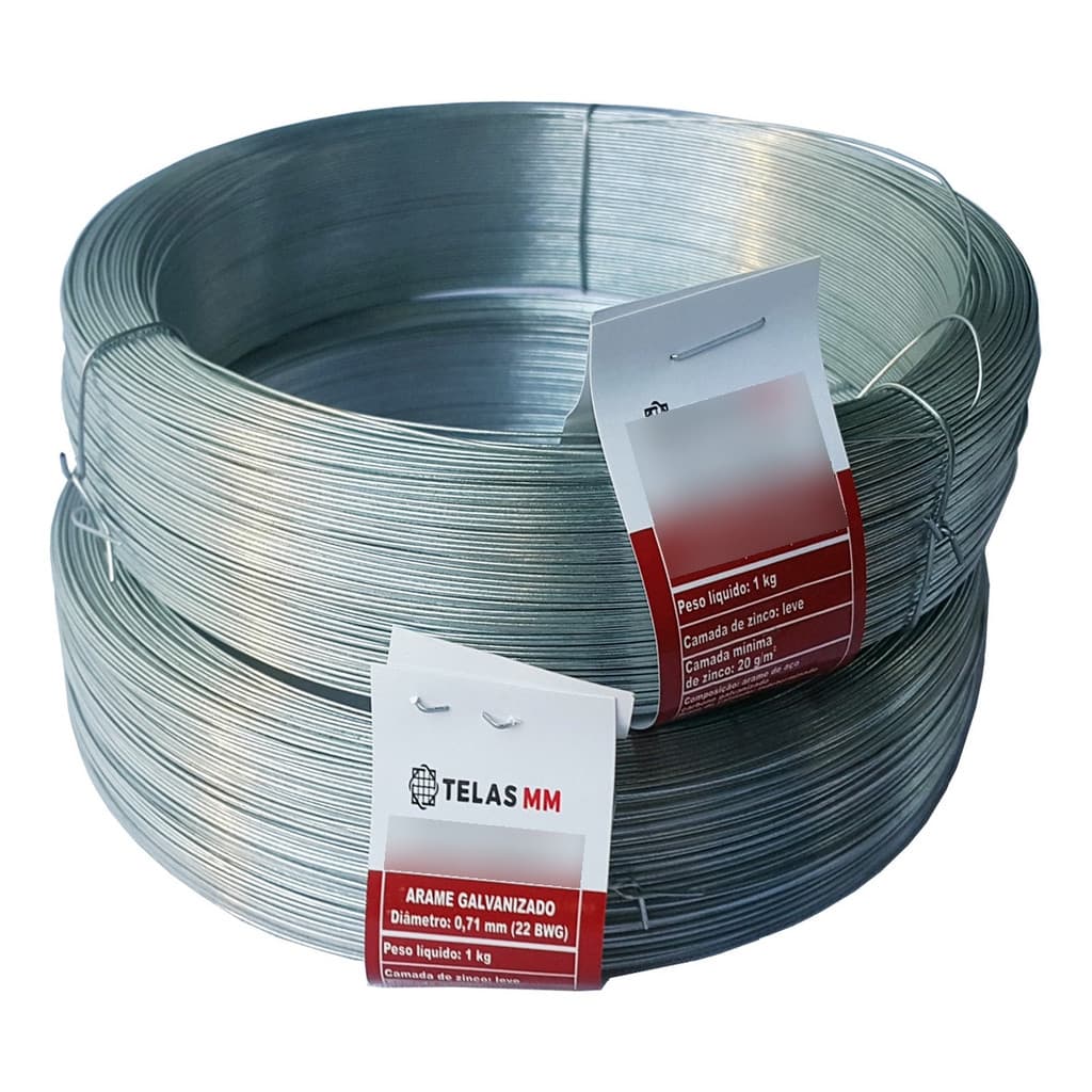 Arame Galvanizado 24 Bwg  - 0,56mm 1kg