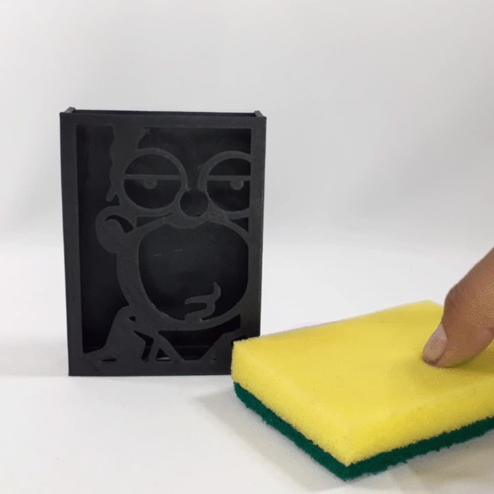 Organizador de Pia Porta Bucha HOMMER SIMPSONS DRAGONBAL DIVERSOS Decorativo Cozinha Lavatório Sabonete Personalizado Sa