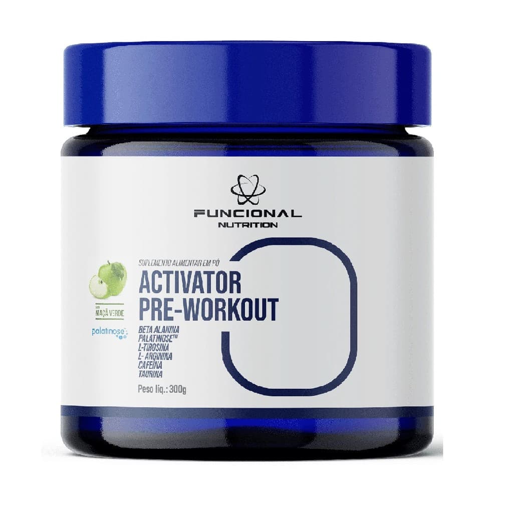 Pré Treino Pré Workout Activator em pó 300g - Funcional Nutrition