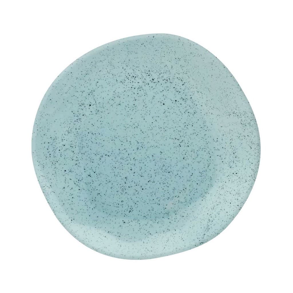 Prato Sobremesa Oxford Ryo Blue Bay Porcelana 21,5 cm