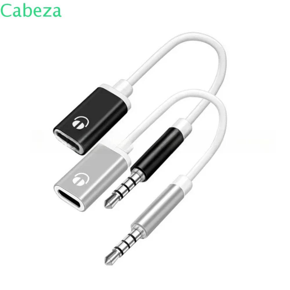 Conversor De Entrada CABEZA1 Tipo C Para 3.5 Mm , Fêmea Macho , Fone De Ouvido Cabo Auxiliar Durável 3 5 Adaptador