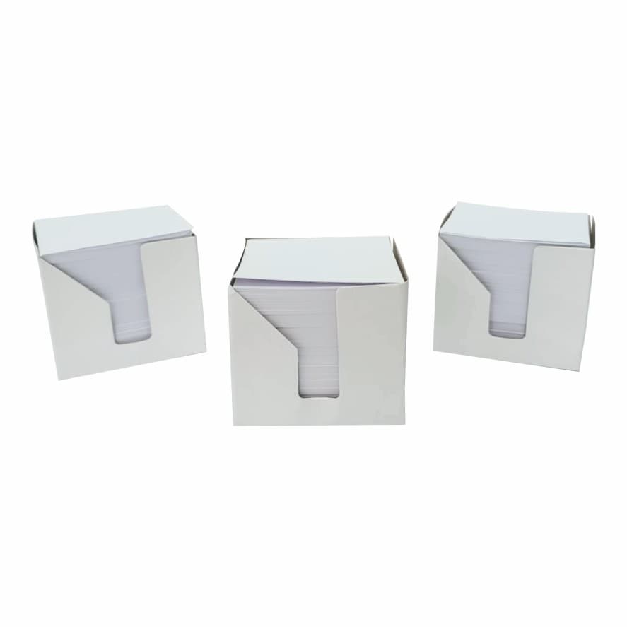 Cubo Papel Rascunho Anotacao Lembrete 8x8cm 3200 Folhas 75g