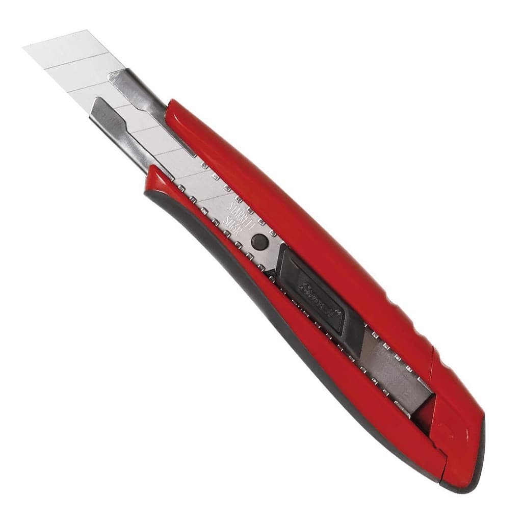 Estilete Automático Lâmina Reta Larga 18mm Exact KUX025 Starrett