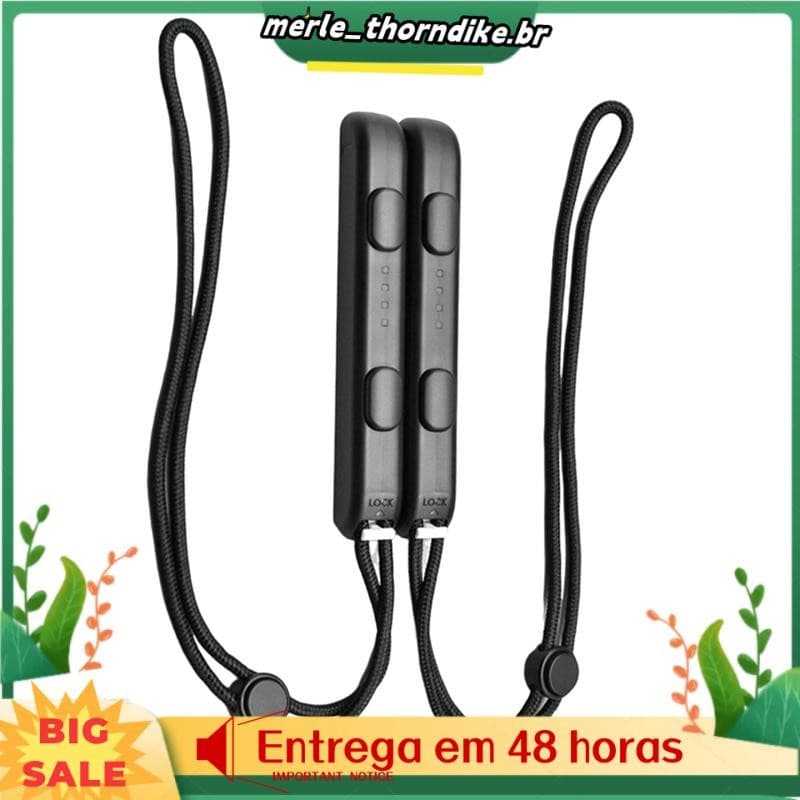 Pulseira Esquerda E Direita Para Nintendo Switch Joy Pad Con Controller Gamepad Corda De Mão Acessórios Jogos Peças 1 Pa